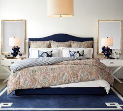 Bamboo Frame Accent Rectangular Wall Mirror