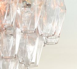Florence Crystal Flush Mount (17")