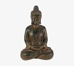 Meditating Buddha Garden Object