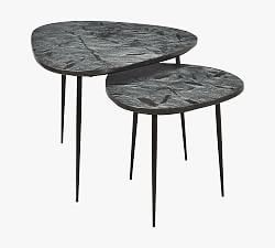 Kip Marble Nesting End Tables