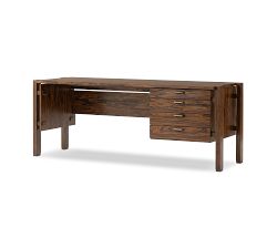 Dakota Writing Desk with Drawers (78.5&quot;)