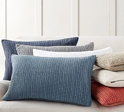 Honeycomb Lumbar Pillow Cover