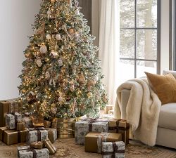 Rustic Glam Snowflake Ornament