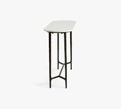 Larkspur Marble Console Table