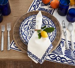 Puebla Outdoor Melamine 12-Piece Dinnerware Set