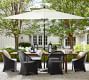 Chatham Mahogany Extending Outdoor Dining Table