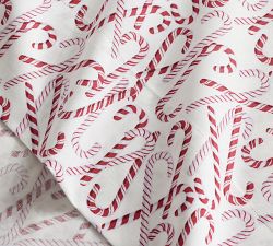 Candy Canes Percale Sheet Set