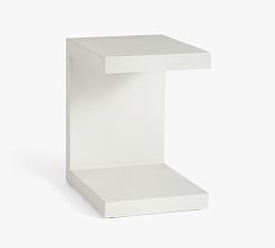 Open Box: Pomona Concrete C-Table, White Speckle