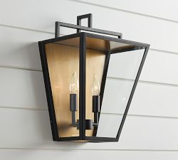 Prescott Outdoor Metal Sconce (15")