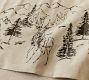 Rustic Forest Cotton/Linen Table Runner