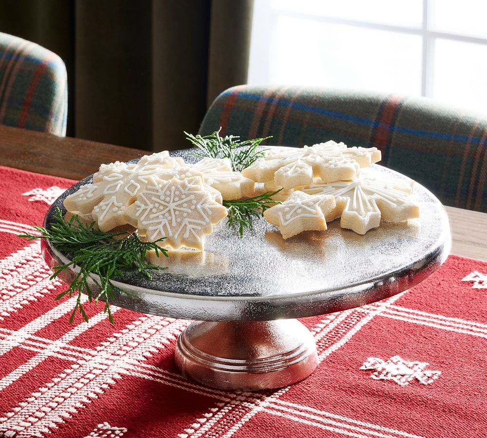 Rustic Metal Cake Stand