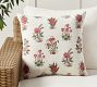 Camille Reversible Botanical Outdoor Pillow