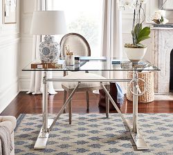 Langley Petite Ceramic Table Lamp (18&quot;)