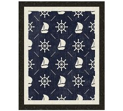 Nautical Pattern Print