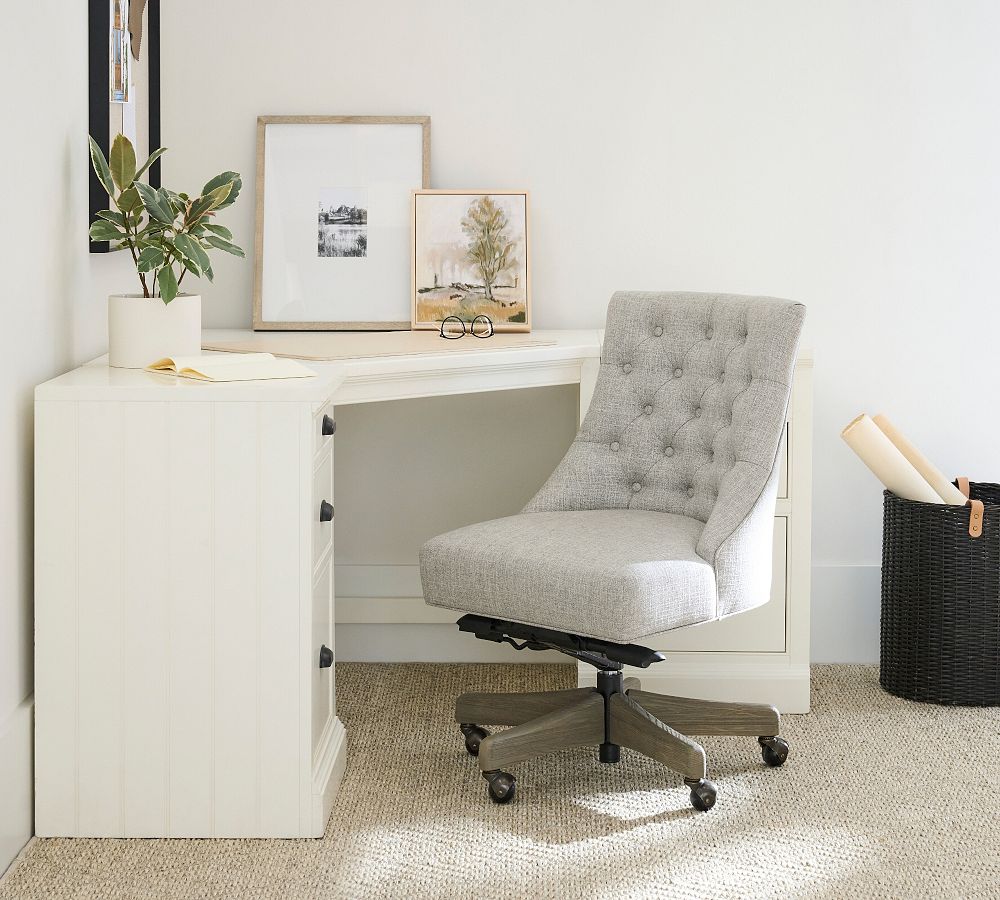 Open Box: Hayes Tufted Swivel Desk Chair