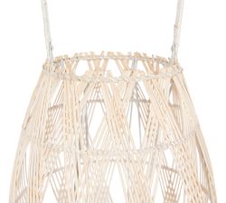 Poppy Woven Bamboo Lanterns With Handles, Set of 2