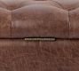 Jay Tufted Leather Storage Bench