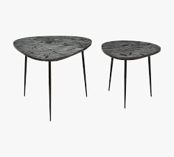 Kip Marble Nesting End Tables