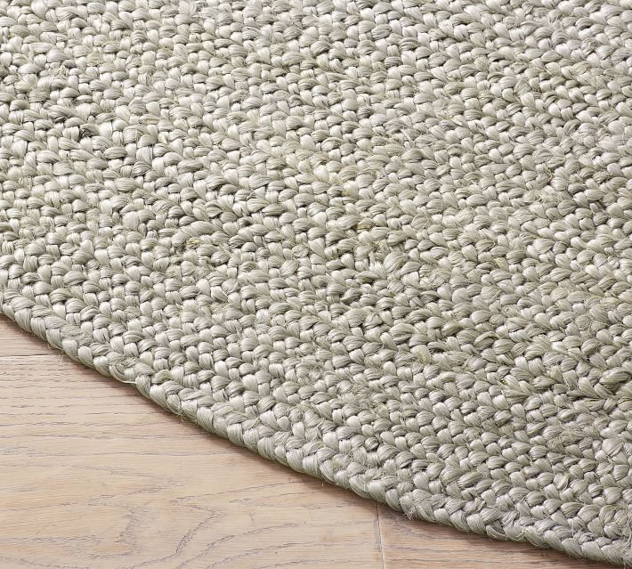 その他 jute rug 9992 circle Round Braided Jute Rug | Pottery Barn