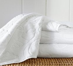 Shell Sculpted Towel