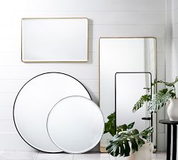 Vintage Double Wide Mirror
