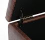 Jay Tufted Leather Storage Bench