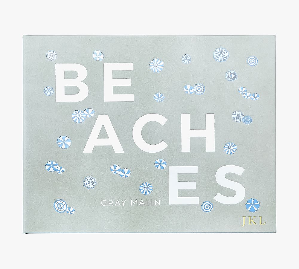 Beaches by Gray Malin Leather-Bound Book
