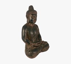 Meditating Buddha Garden Object