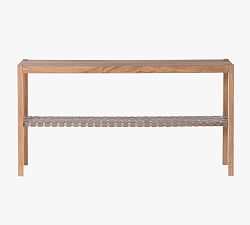 Open Box: Bardill Woven Leather Console Table
