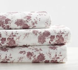 Elisabetta Floral Organic Cotton Pillowcases - Set of 2