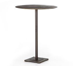 Icarus Round Iron Bar Height Table