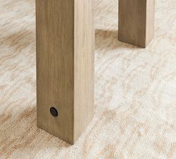 Benchwright Straight Leg Extending Counter Height Table (76&quot;- 96&quot;)