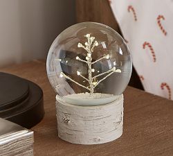 Light Up Trees Snow Globes