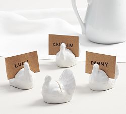Turkey Place Card Holders, Set of 4