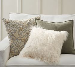 Hint of Green Pillow Cover Set