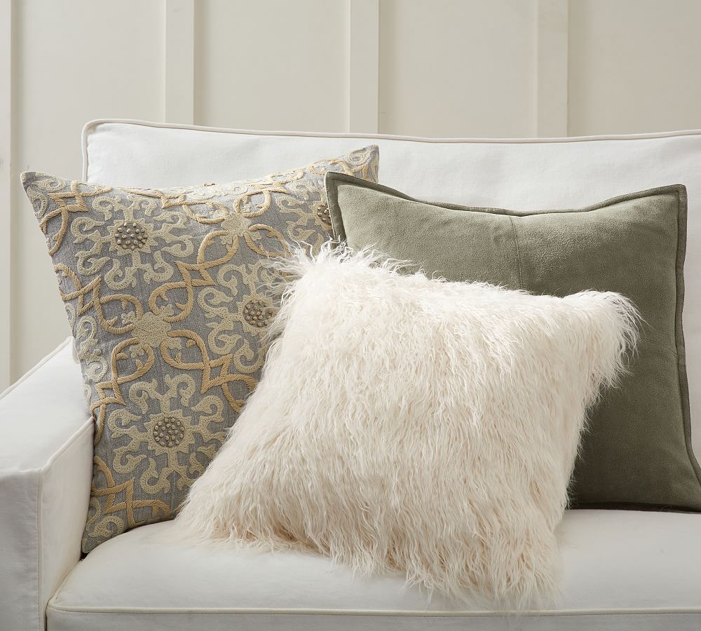 Hint of Green Pillow Cover Set