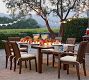 Chatham Mahogany Extending Outdoor Dining Table