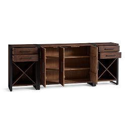 Griffin Reclaimed Wood Buffet &amp; Wine Console