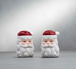 Santa Head Salt &amp; Pepper Shakers