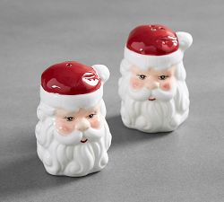 Santa Head Salt &amp; Pepper Shakers