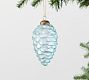 Blue Pinecone Ornament