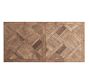 Parquet Rectangular Grand Reclaimed Wood Coffee Table (79&quot;)