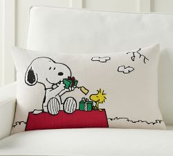 Peanuts&#8482; Holiday Lumbar Pillow Cover