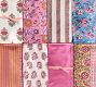 Annalise Block Print Cotton Napkins - Set of 4