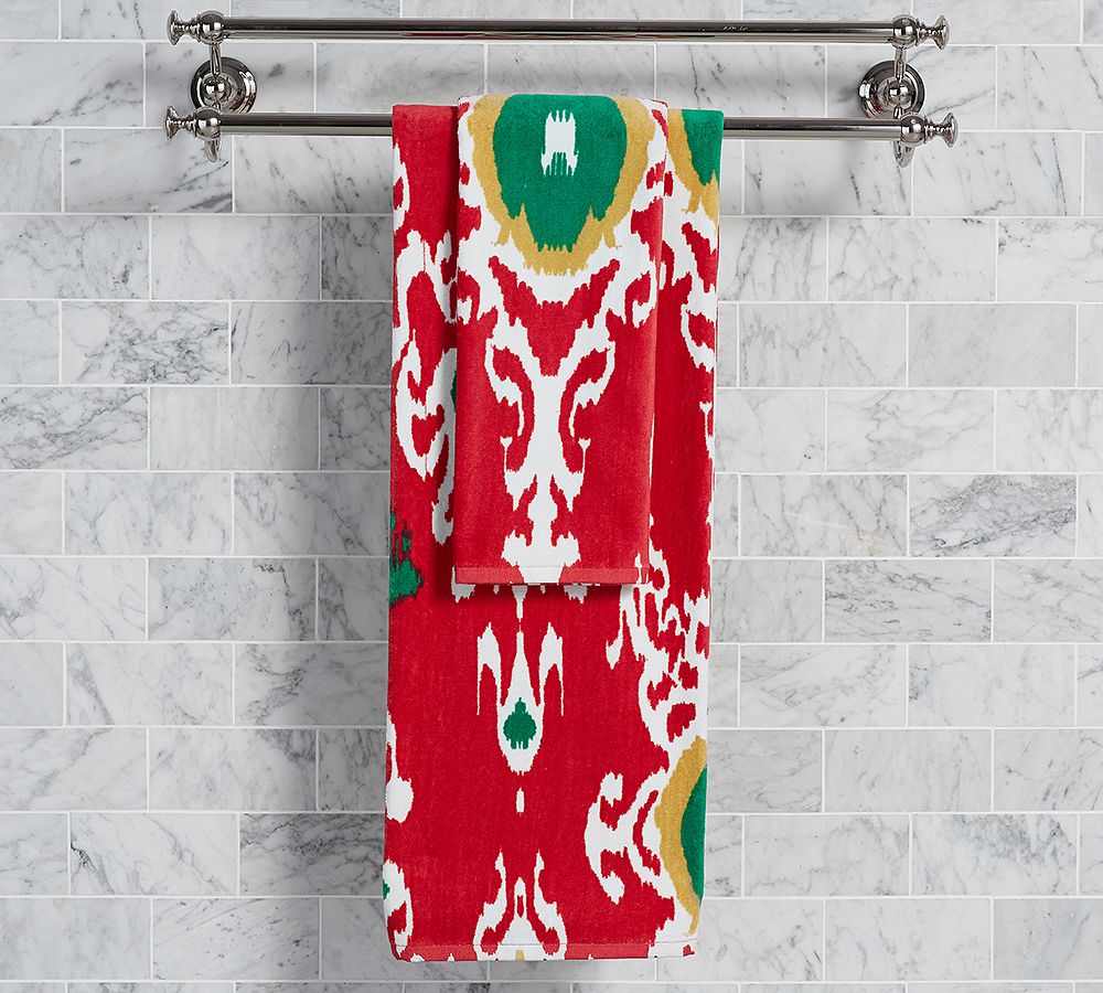 Ikat Printed Towel