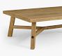 Rustic Farmhouse Rectangular Grand Coffee Table (60")