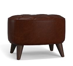 Lennon Leather Ottoman