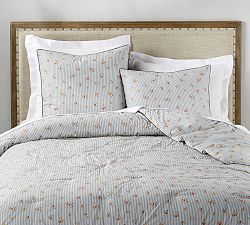 The Emily &amp; Meritt Garden Stripe Cotton Comforter & Shams