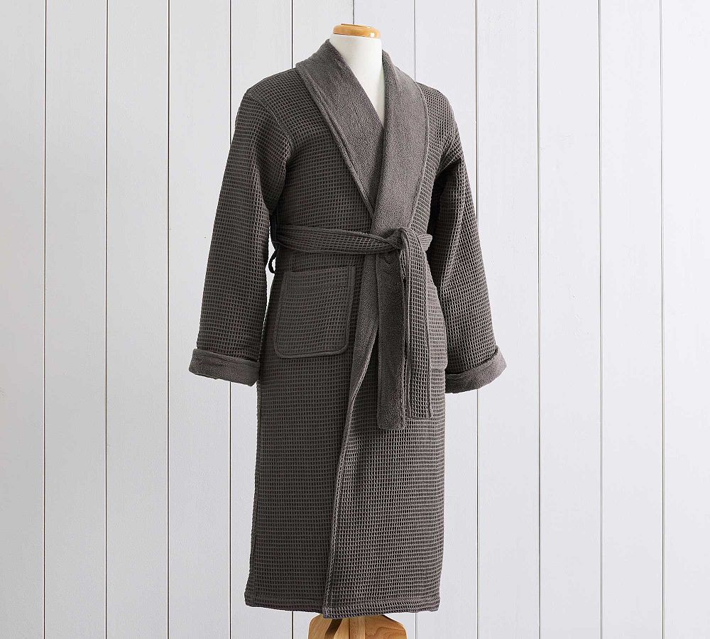 Waffle Weave Resort Robe for Him