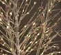 Lit Frosted Faux Berry Twig Branches - Set of 3